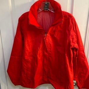 North Face women’s lightweight jacket with storable hood